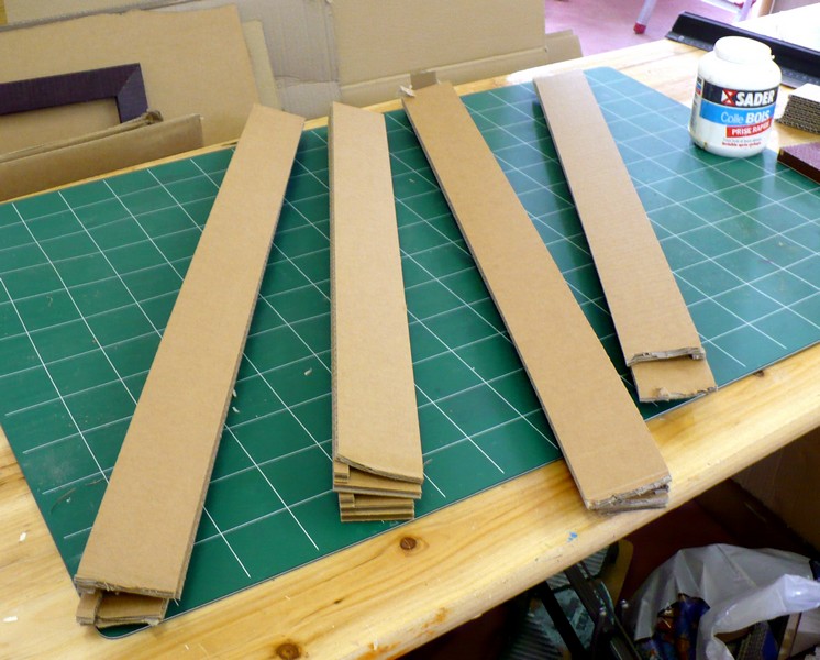 Moulure en carton